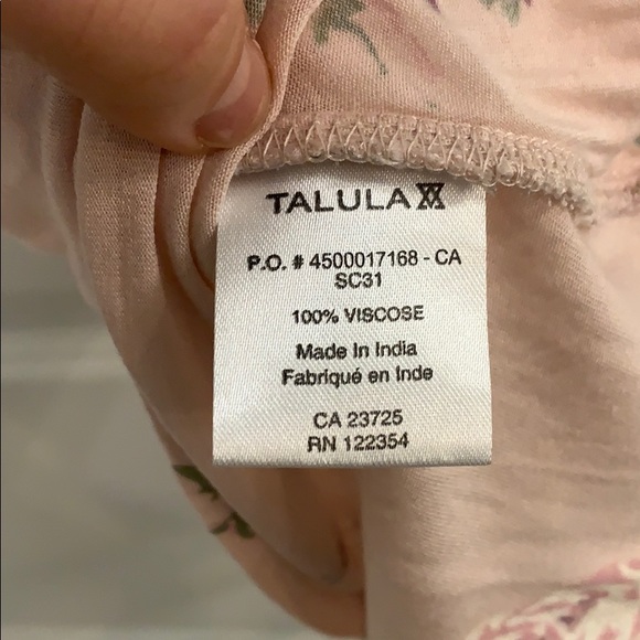 Talula Crop Rose Tank - Picture 5 of 5